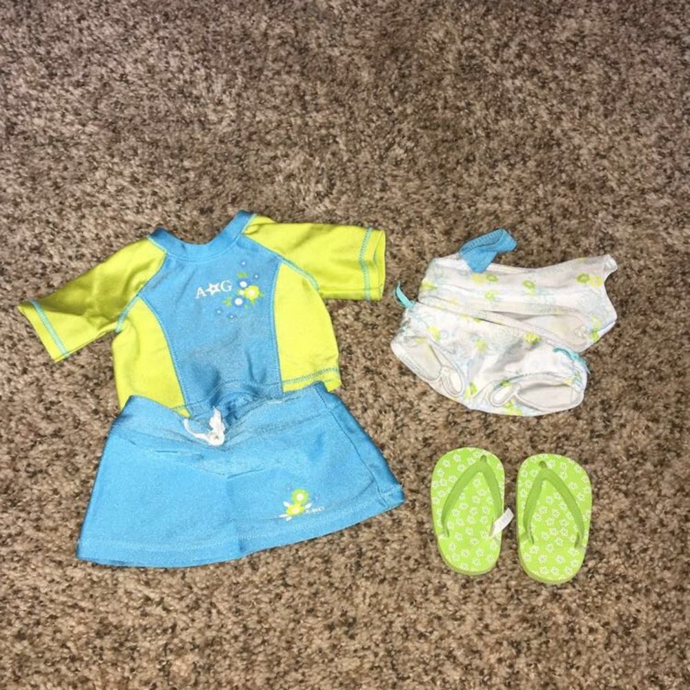 American Girl Swim Set